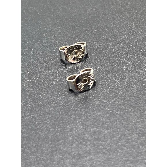 ATI Signed 925 Sterling Silver CZ Dangle Delicate Chandelier Earrings - Picture 3 of 8